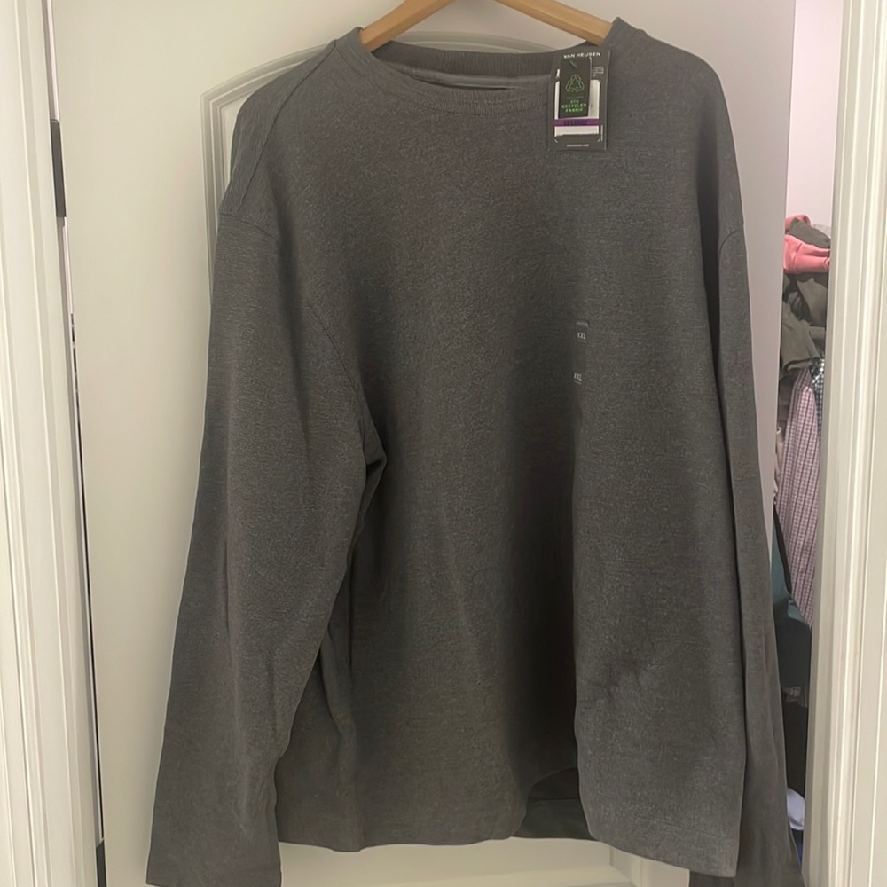 Van Heusen XXL Ottoman Crew Gray